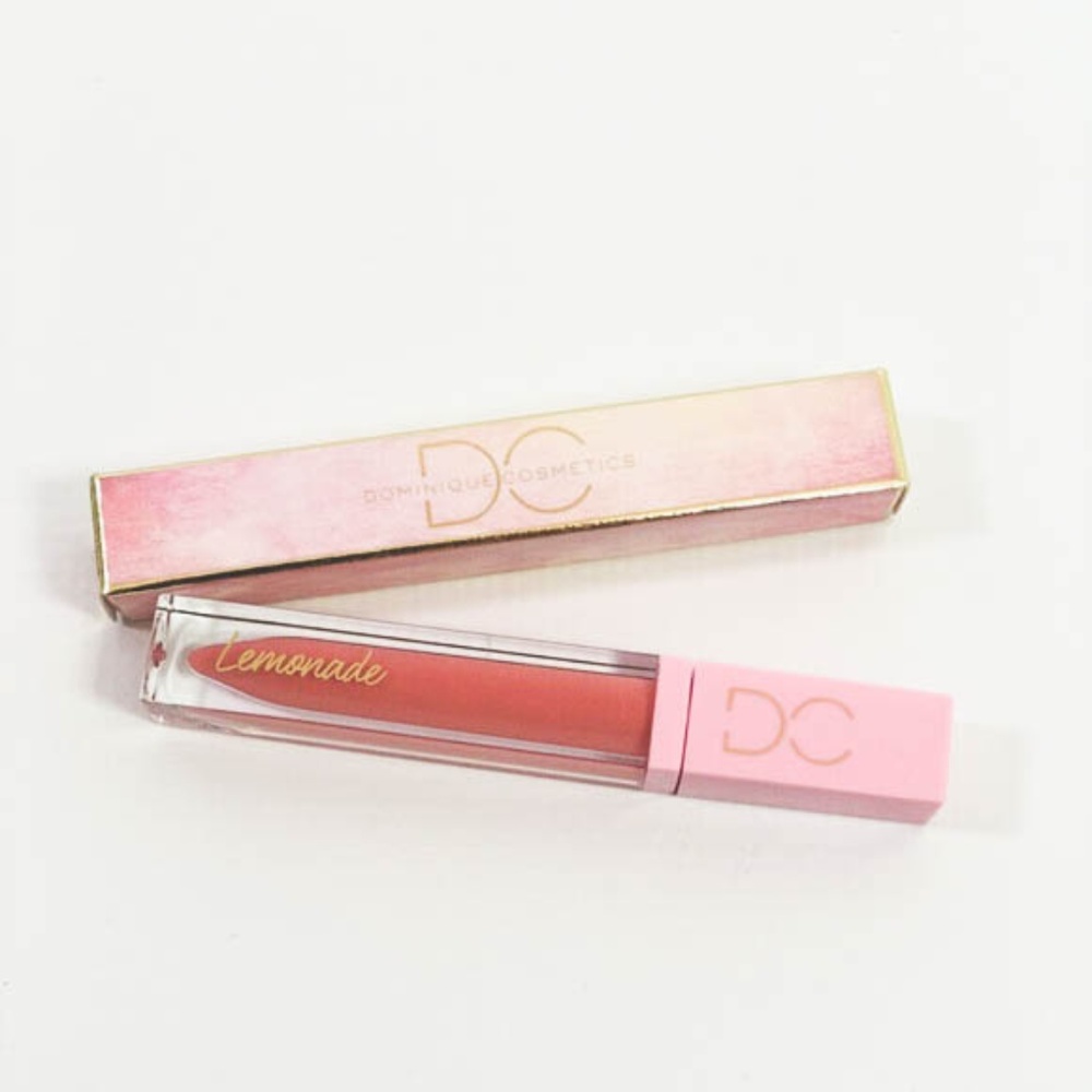 Dominique Cosmetics Lemonade Lip Gloss Peach Tea